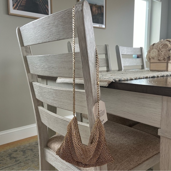 Ettika - Gold Metallic & Crystals Belt Bag / Shoulder Bag from REVOLVE - NWT - Picture 12 of 15